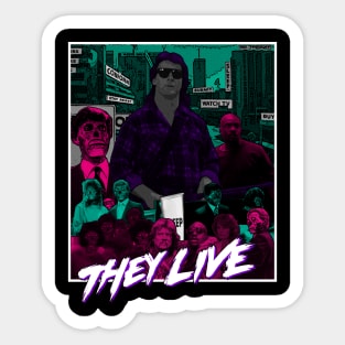 They Live Sticker